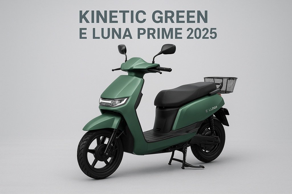Kinetic Green E Luna Prime 2025 – Nostalgia Meets Next-Gen Electric